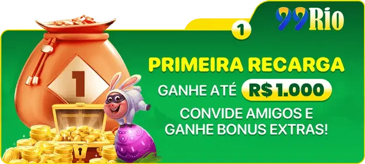 99riok Depósito inicial com bônus de até R$1.000